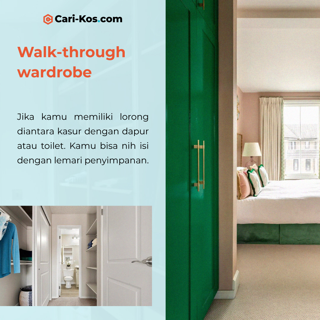 Ide Tempa Menyimpan Barang Untuk Ruangan Kos Yang Tidak Terlalu Luas